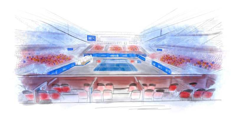 Erste Bank Open - Aufbau